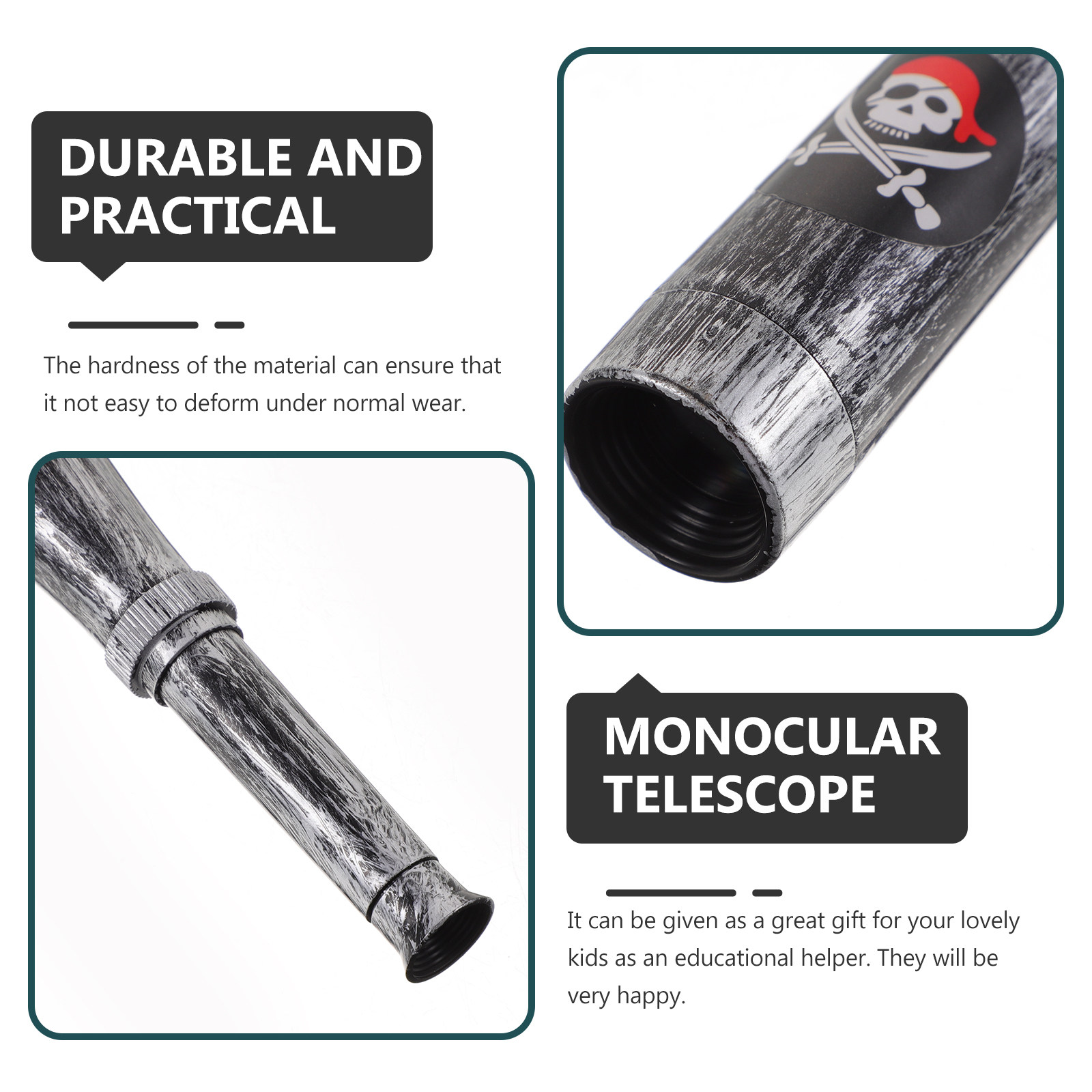 6 pièces de télescopes monocul - Outdoor Adventure Education avis et prix