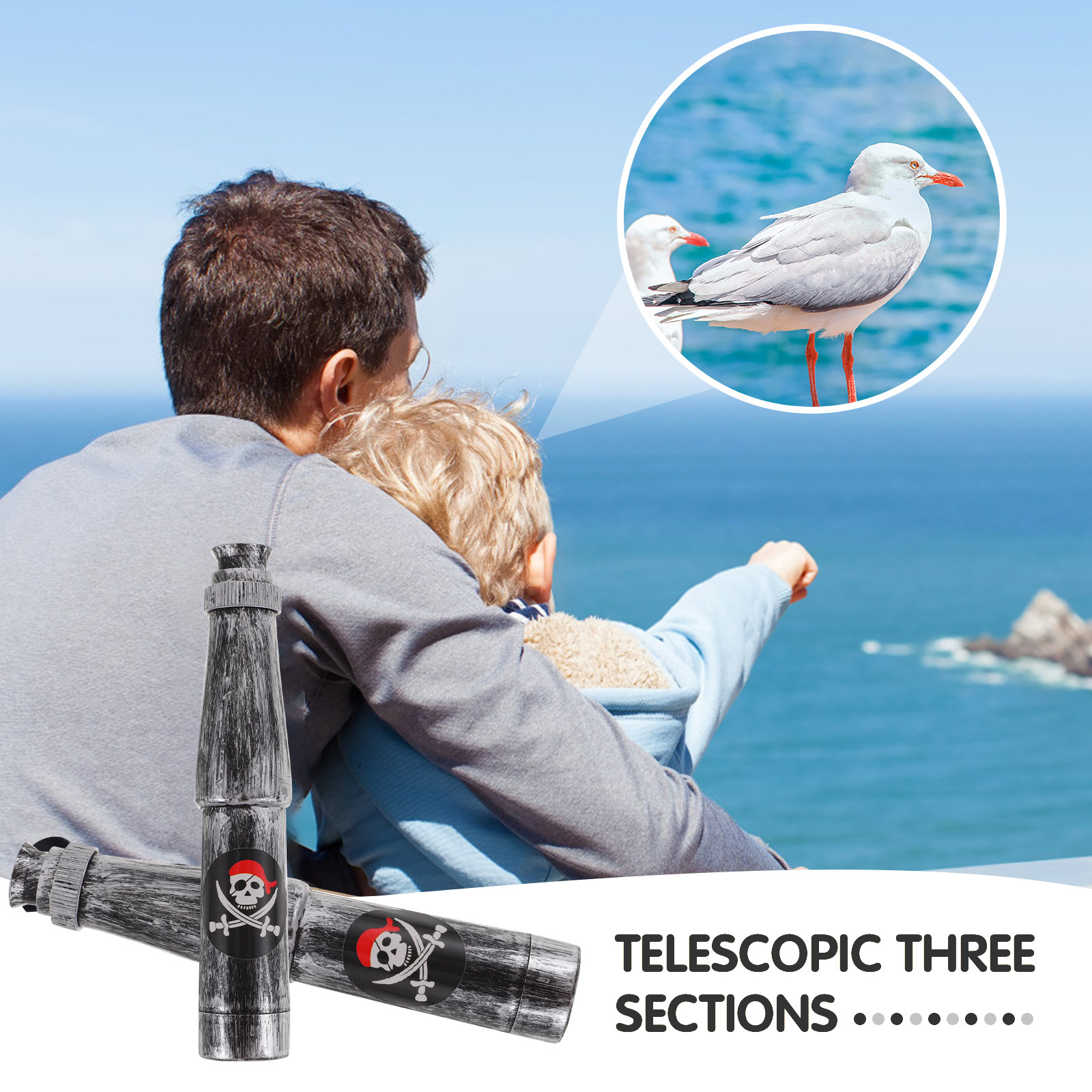 6 pièces de télescopes monocul - Outdoor Adventure Education avis et prix