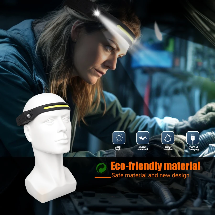 Lampe frontale Rechargeable 35 - Headlamp Waterproof Rechargeable avis et prix