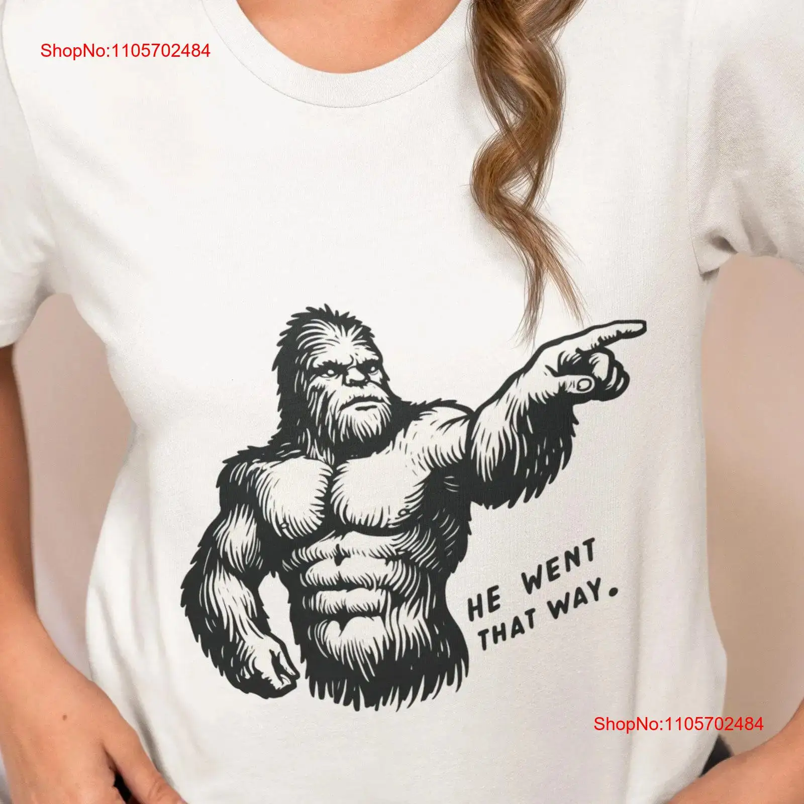 T-shirt Bigfoot Musclé Amusant - Outdoor Adventure Ideas avis et prix