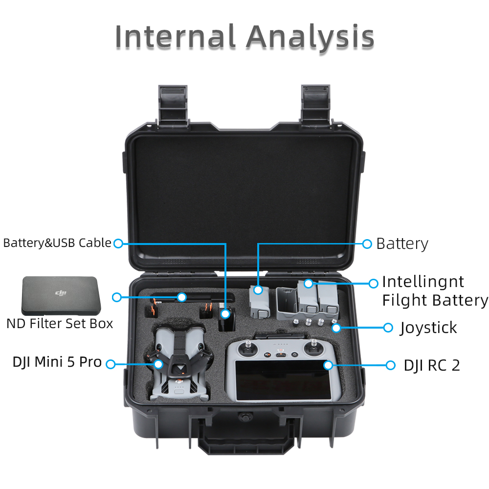 Étui pour DJI Mini 5 Pro, étui - Outdoor Adventure Box avis et prix
