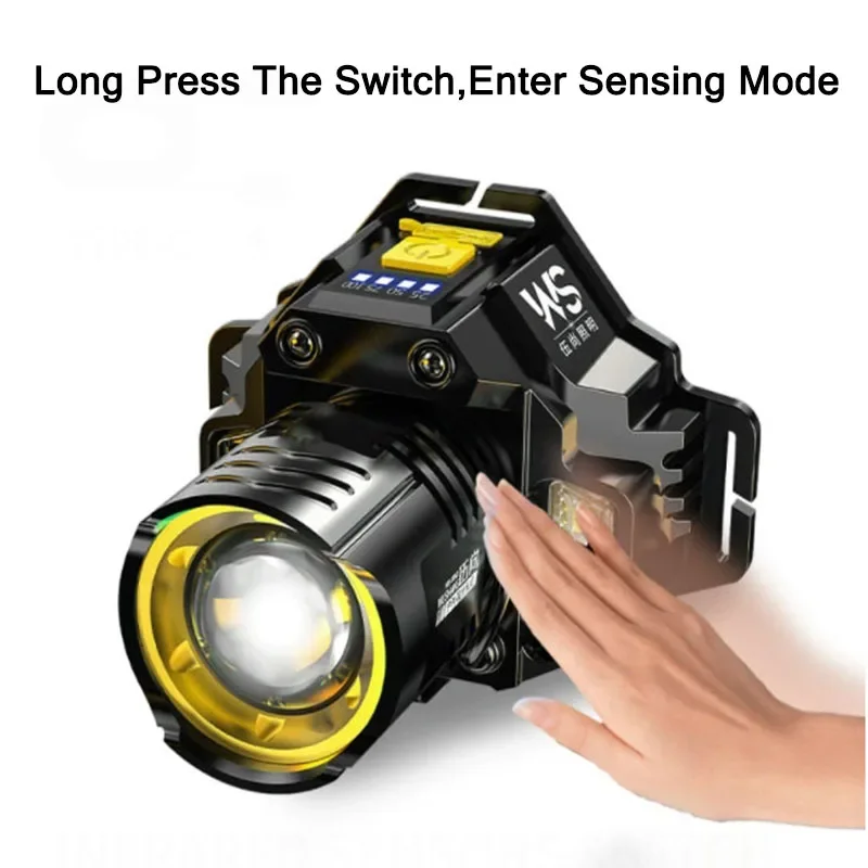 Lampe frontale LED puissante r - Headlamp Waterproof Rechargeable avis et prix