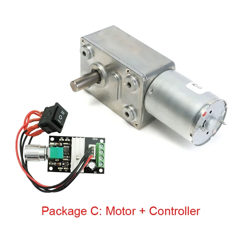 Moteur à engrenages JGY370 12V - Outdoor Adventure Box avis et prix
